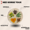 nez gorge toux